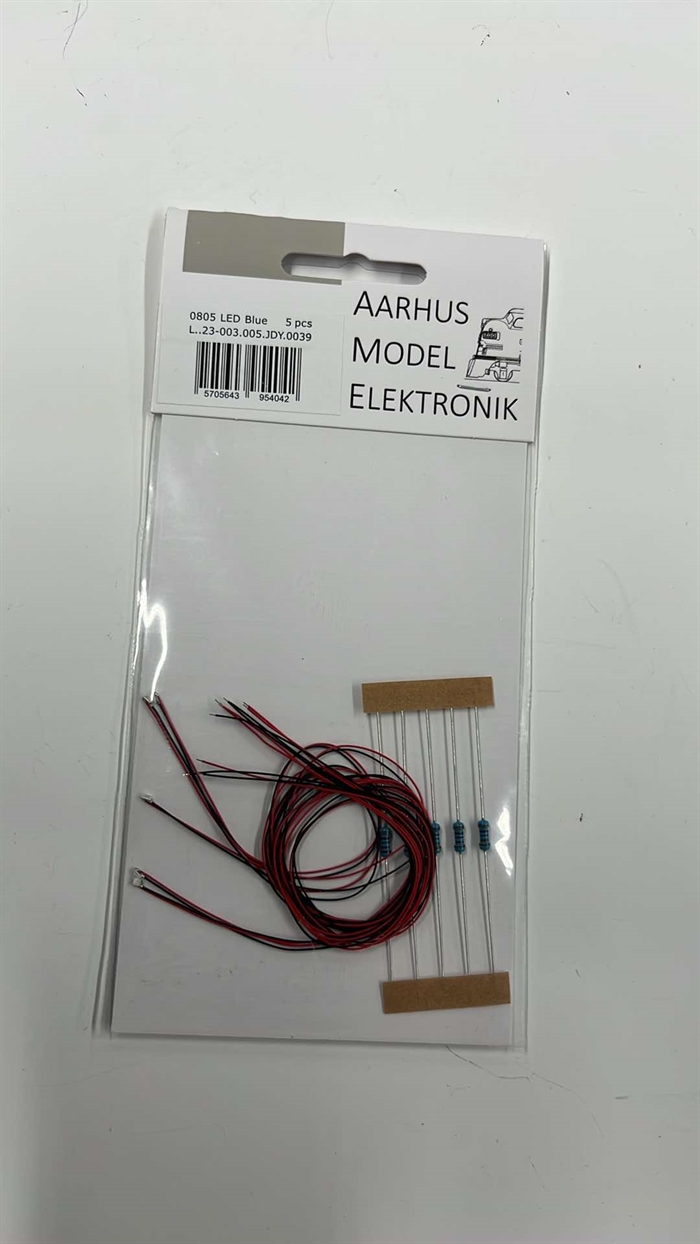 Aarhus Model Elektronik 0015 3 V LED, warmweiß, 10er-Pack