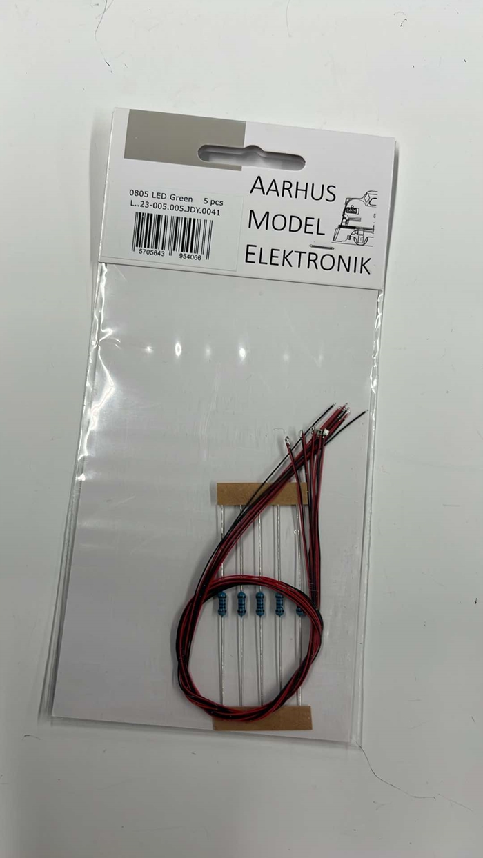 Aarhus Model Elektronik 0015 3 V LED, warmweiß, 10er-Pack