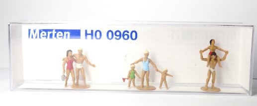 Merten 0960 Badefiguren am Strand, H0