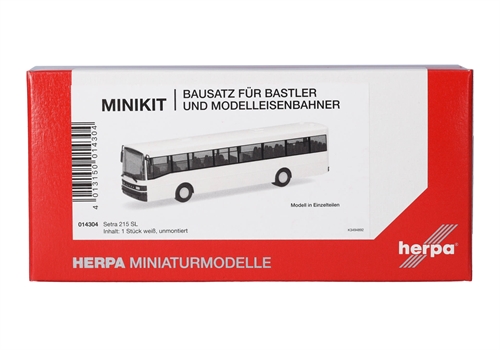 Herpa 014304 Herpa MiniKit: Setra 215 SL, weiß (1 Stk.)