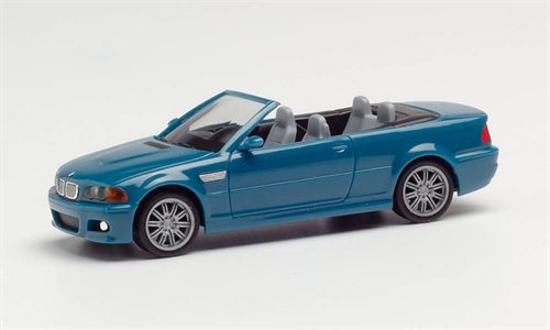 Herpa 022996-002 BMW M3 Cabrio, Laguna Seca blau, H0
