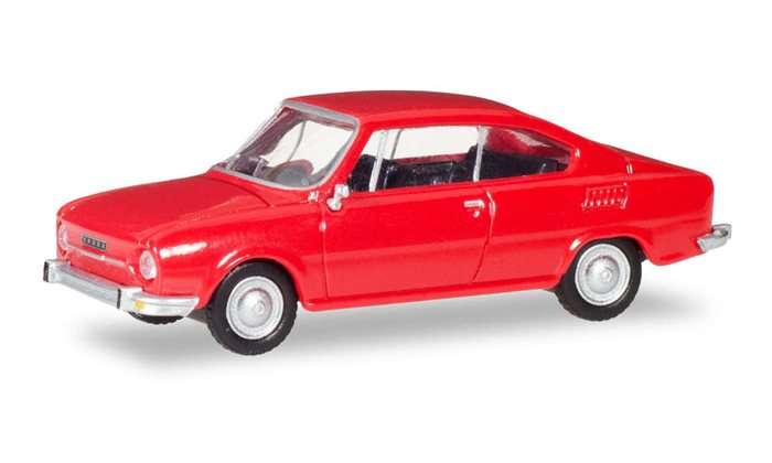Herpa 0288875 SKODA 110 R, VERKEHRSROT, H0 