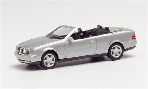 Herpa 032582-002 MB CLK Cabrio, iridiumsilber metallic, H0