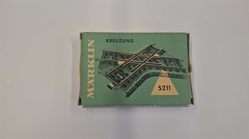 Märklin 5211 M-Gleis-Doppelkreuzungsweiche (gebraucht)