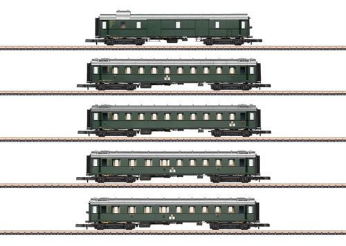 Märklin 87565 Wagen-Set Abteilwagen, ep III, kommende neuigkeiten 2023