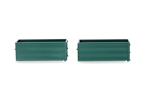 Herpa 053082-007 Container, Moosgrün, 2 Stück, H0