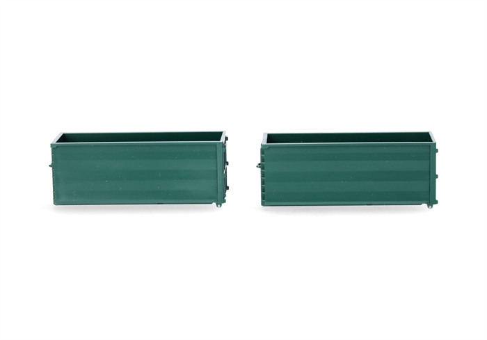 Herpa 053082-007 Container, Moosgrün, 2 Stück, H0