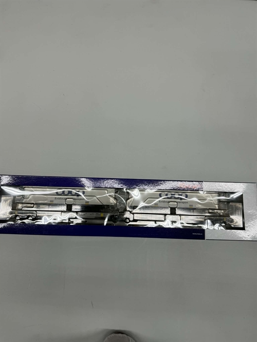 Roco 67385 Doppel-Taschenwagen-Set mit Coop-Aufliegern (gebraucht)