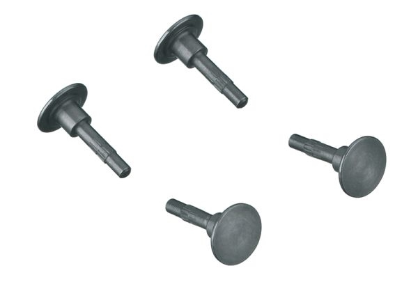 Märklin E761710 Puffer mit Rillen, 4 Stück