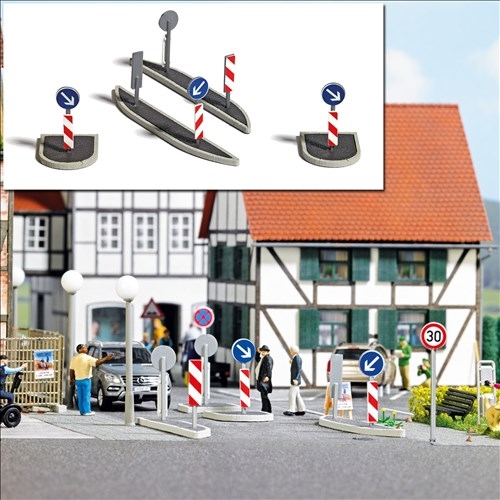 Busch 1111 Verkehrsinseln, H0
