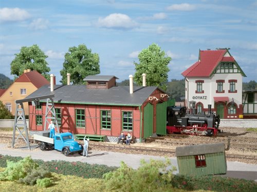 Auhagen 11355 Schmalspurbahn-Depot, H0