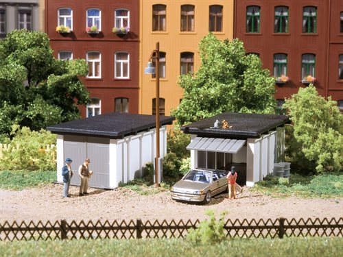 Auhagen 11420 Fertiggaragen, H0