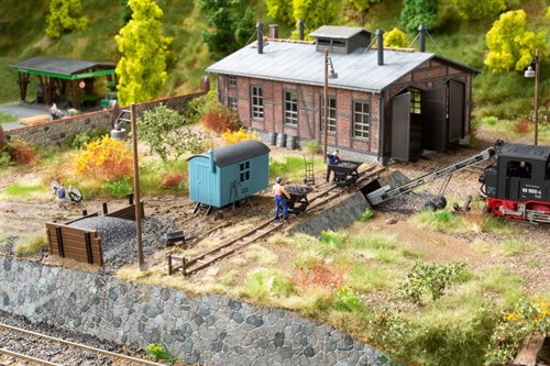 Auhagen 11470 Abstellgleislokomotive Kohlekraftwerk „Wolkenstein“, H0