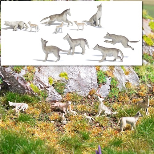 Busch 1193 Wolfsrudel, H0