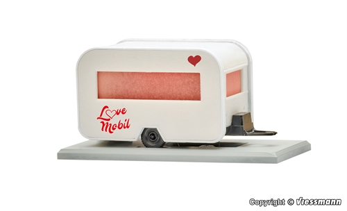 Viessmann 1290 Love Mobile mit LED-Beleuchtung, fahrbar, H0