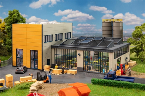 Faller 130143 Kunststoffverarbeitungsanlage, Ep IV, H0