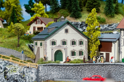 Faller 130662 Bündnerhaus Guarda Epoche I, H0