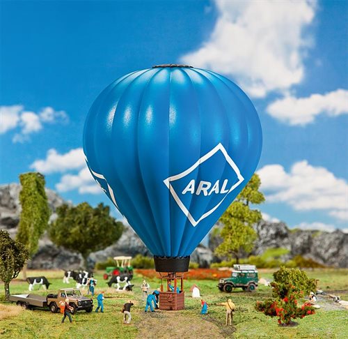 Faller 131001 ARAL Heißluftballon mit Gasflamme, Ep. V, H0