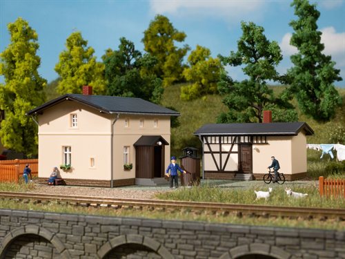 Auhagen 10347 Bahnwärterhaus mit Anbau, TT