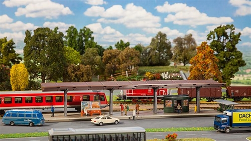 Faller 131366 2 Bahnsteige, Hobby-Serie, H0