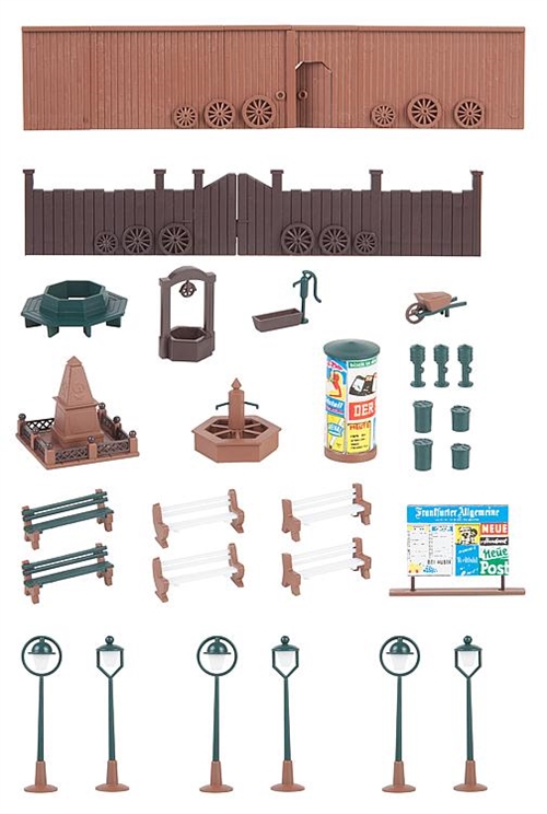 Faller 131373 Dorfdekoration, Hobby-Serie, H0