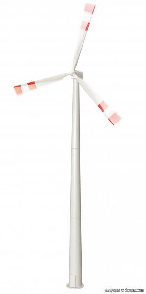 Viessmann 1370 Windmühle, mit drei rotierenden Flügeln und rotem Blinklicht, H0