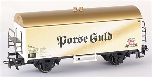 Märklin 4415.485 Zweiachsiger Güterwagen, Porse Gold, DSB