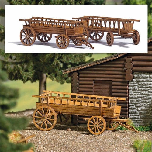 Busch 1385 Heuwagen, H0