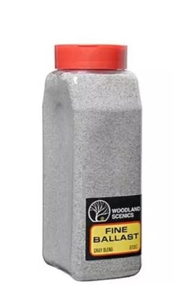 Woodland Scenics 1393 Feinballast, Graumischung, Streu dose, 945 cm3