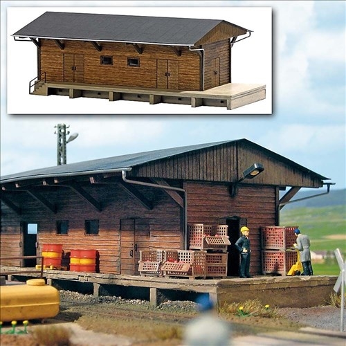 Busch 1421 Lagerhalle, H0