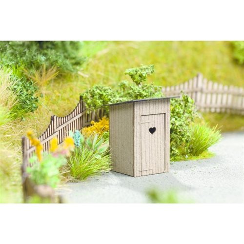 Noch 14359 Laser Cut, Altmodische Toilette, 2 Stk