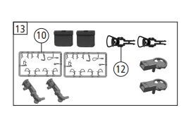 Roco 145303 Zubehörset für Roco BR 135