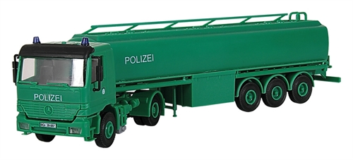 Kibri 18801 Mercedes Benz Actros zieht mit 3-Achs-Tankauflieger, H0