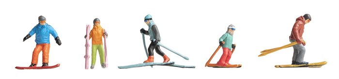 Faller 151650 Beim Wintersport, H0