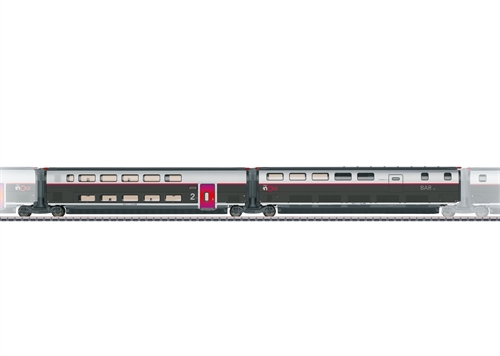 Märklin 43448 Ergänzungswagen-Set 3 zum TGV INOUI, KOMMT NEU 2026