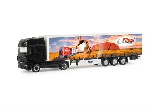 Herpa 155502 DAF XF 105 SSC Gardinenauflieger „Fliegl“