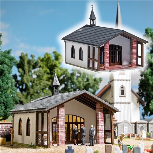 Busch 1566 Friedhofskapelle, H0