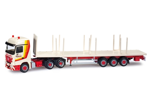Herpa 159982 Mercedes-Benz Actros LH ´02 Hochhubwagen „Barth“