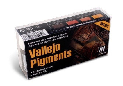 Vallejo 73196 Pigmentset Rost & Öl