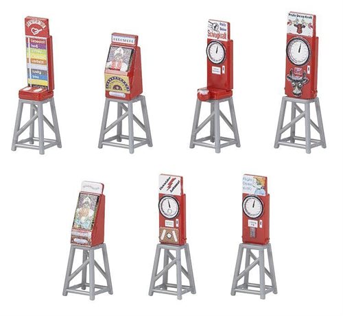 Faller 180946 Spielautomaten, 7-tlg. Ep IV, H0