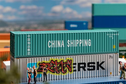 Faller 182101 40 Fuß Container CHINA SHIPPING, H0