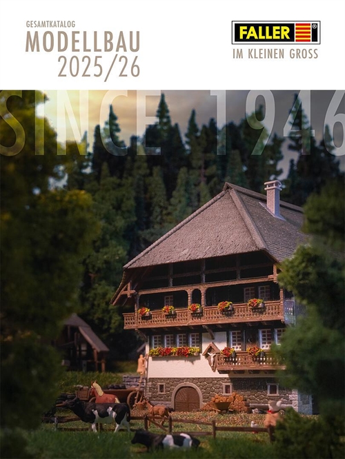 Faller 190905DE Katalog 2025/2026 Deutsche Version