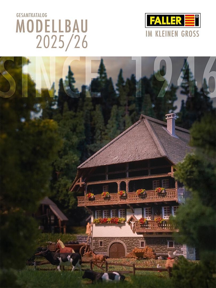 Faller 190905DE Katalog 2025/2026 Deutsche Version