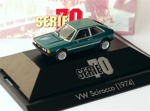 Herpa 100717 VW Scirocco – Serie 70, Opalgrün, H0