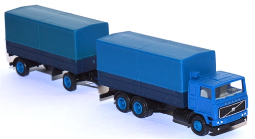 Herpa 801322 Volvo F12 Frontauflieger mit Plane, H0