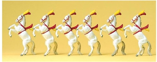 Preiser 20382 Showpferde, sechs Figuren, H0
