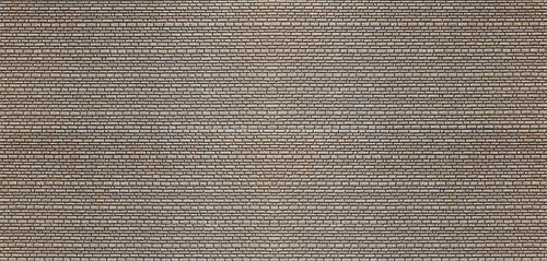 Faller 222567 Karton, 250 x 125 x 0,5 mm, Naturstein-Ziegel, Spur N
