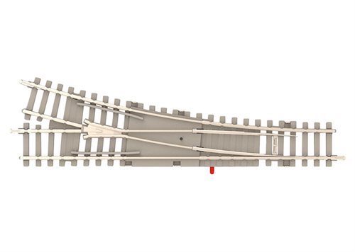 Minitrix 14539 Rechts-Weiche mit Betonschwellen 112,6 mm, kommende Neuigkeiten 2023