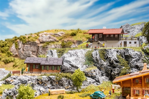 Faller 232131 Jagdhütte und Berghotel, Track N