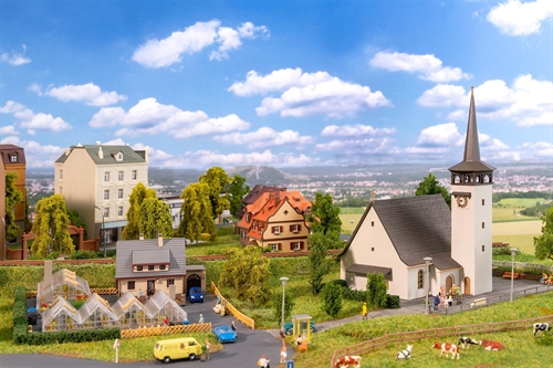 Faller 239010 Action-Set Dorf, Spur N